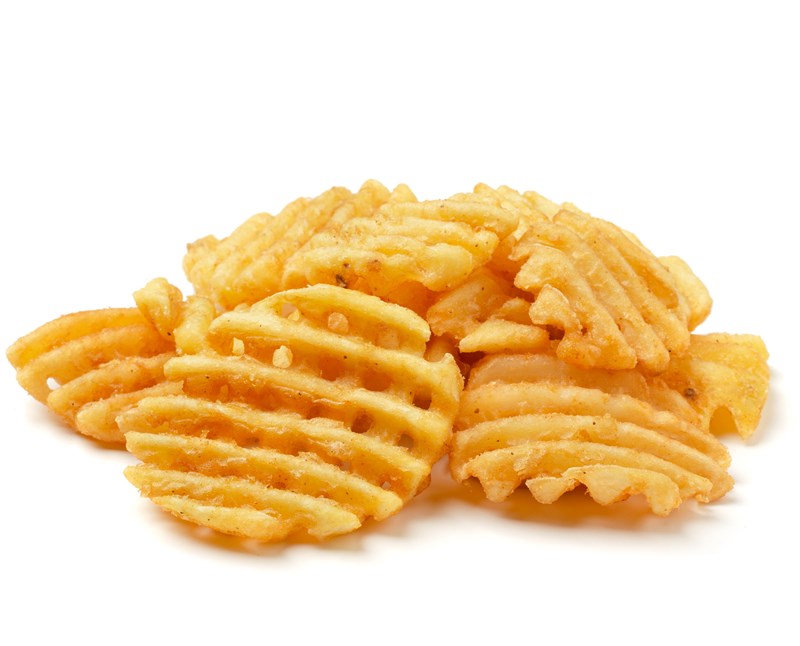 Crisscut Seasoned Fries 2.5kg bag