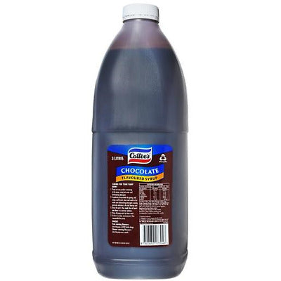 Syrup Chocolate Topping Cottees, 3L
