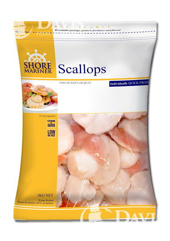 Shore Mariner Scallops 40/60 1kg