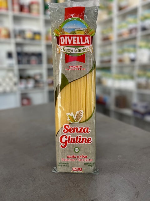 Pasta, Spaghetti Gluten Free, DIVELLA 400gm