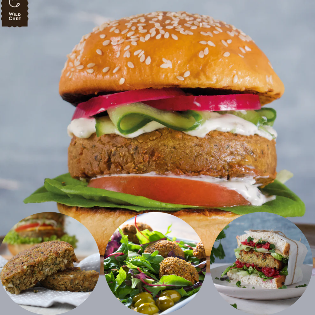 Wild Chef FALAFEL 80gx 30pc per bag, 2.4kg Gluten free, dairy free/vegan friendly
