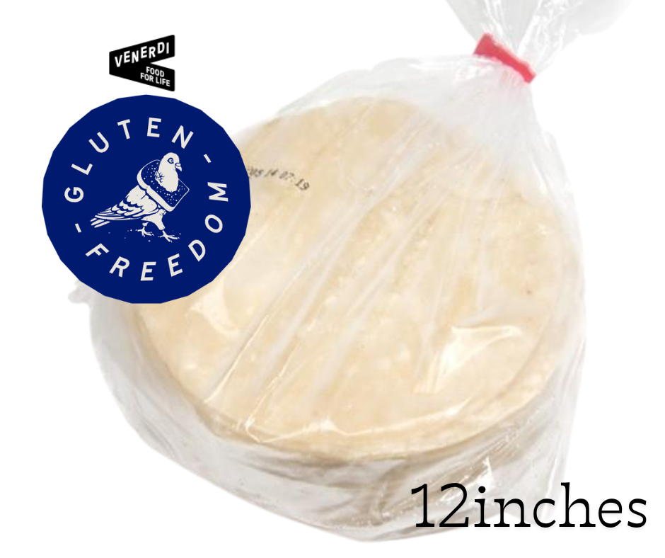 Venerdi Gluten Free Pizza Base 6 pc, 12 inches large size