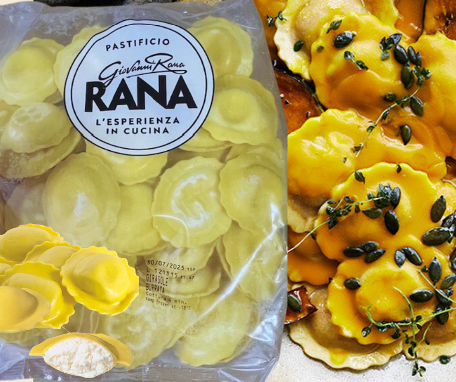 Rana, Frozen BURRATA Girasoli Ravioli 1kg