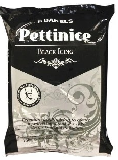 Pettinice Fondant Black, 750g