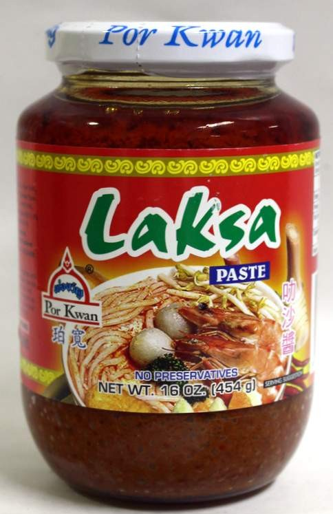 Laksa Curry Paste, Por Kwan 454g