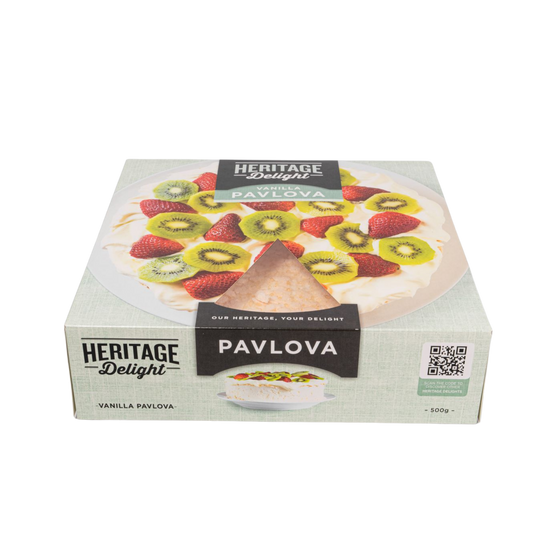 (DIS) Frozen, 500g Heritage Delight Original Vanilla Pavlovas