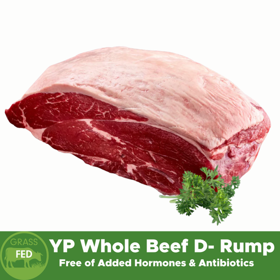 Frozen Boneless YP Whole Beef D-Rump 6kg+