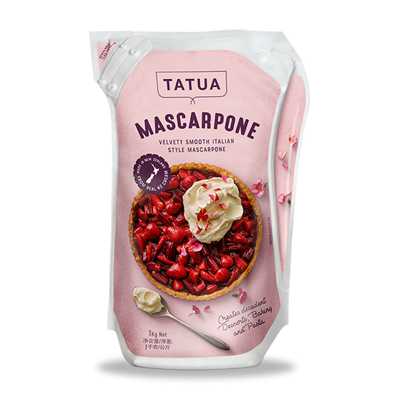 Tatua Mascarpone / Cream Cheese 1kg (spread, savoury & dessert)