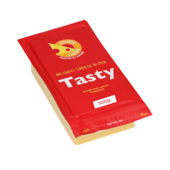 Milligans NZ Tasty Cheddar Block Cheese 500g