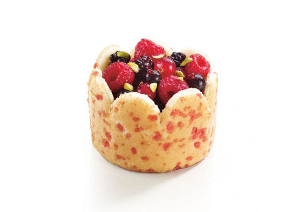 (DIS) Red Fruit Charlotte 80g x 16 portions per box