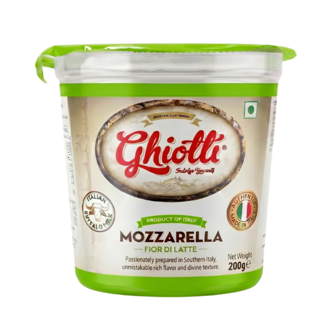Ghiotti Mozzarella Fior Di Latte Cheese 100g