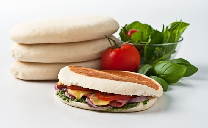 Panini Plain Frozen 10pc x125g per pack