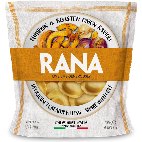 FROZEN RANA Pumpkin & Roasted Onion Ravioli 325g