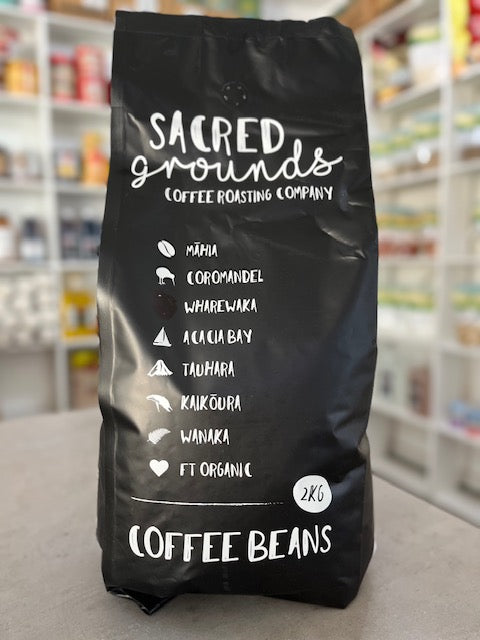 Coffee Beans 2kg, Sacred Grounds