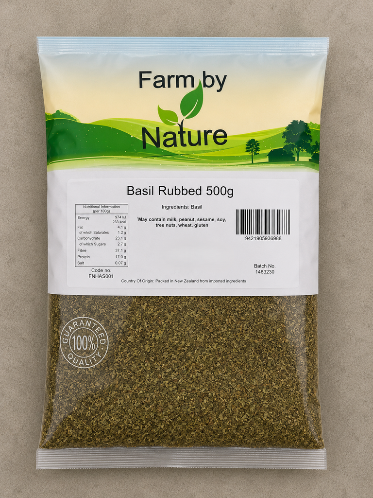 (DIS) Basil Rubbed 500g