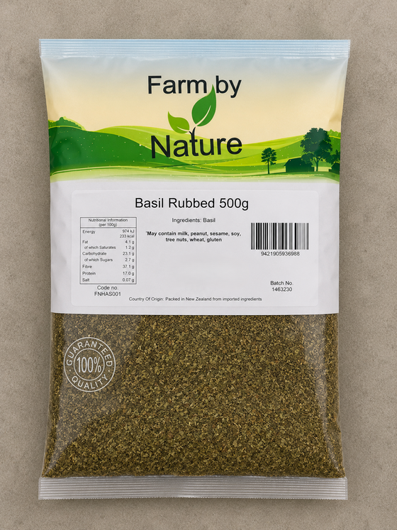 (DIS) Basil Rubbed 500g