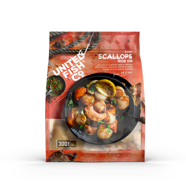 United Scallops 41-60  300g