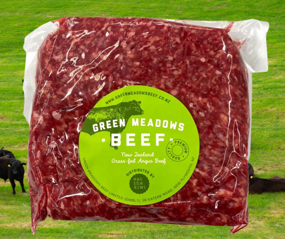 NZ Green Meadows Prime Steer Angus Beef Mince 1KG