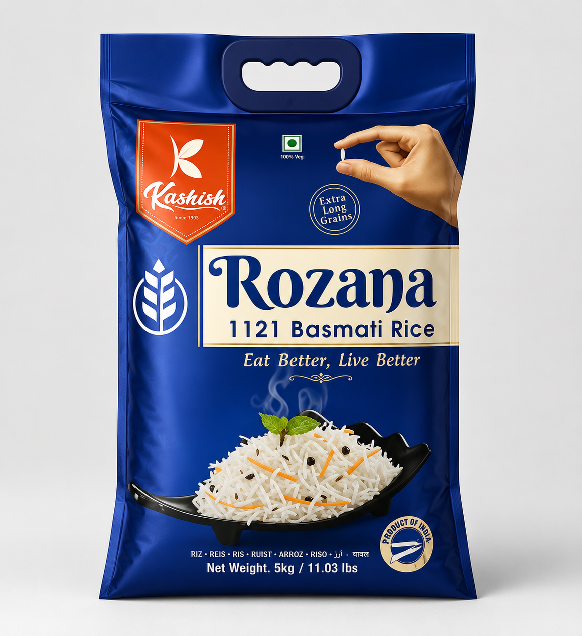 Kashish Rozana Basmati 5kg