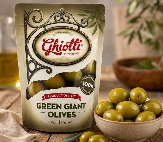 Olive, Giant Green Pouch 70g