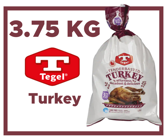 NZ Tegal Frozen Whole Turkey 3.75kg