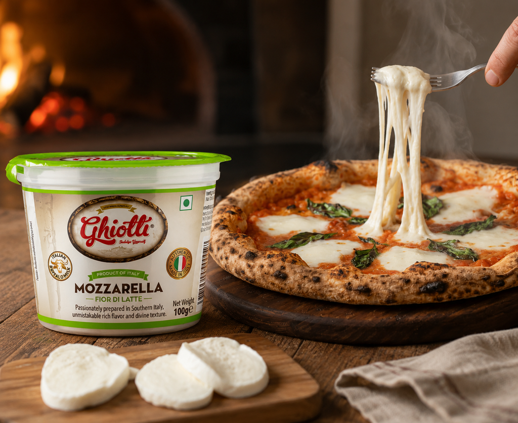 Ghiotti Mozzarella Fior Di Latte Cheese 100g