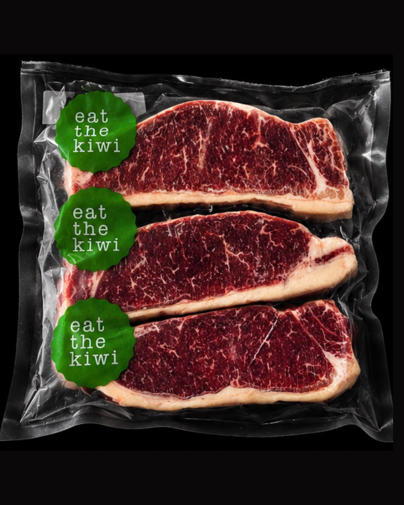 Portion, Beef Striploin Steak, 350-380g price per kg