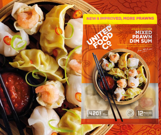 United Food Co Mixed Prawn Dim Sum 35g x12 420g