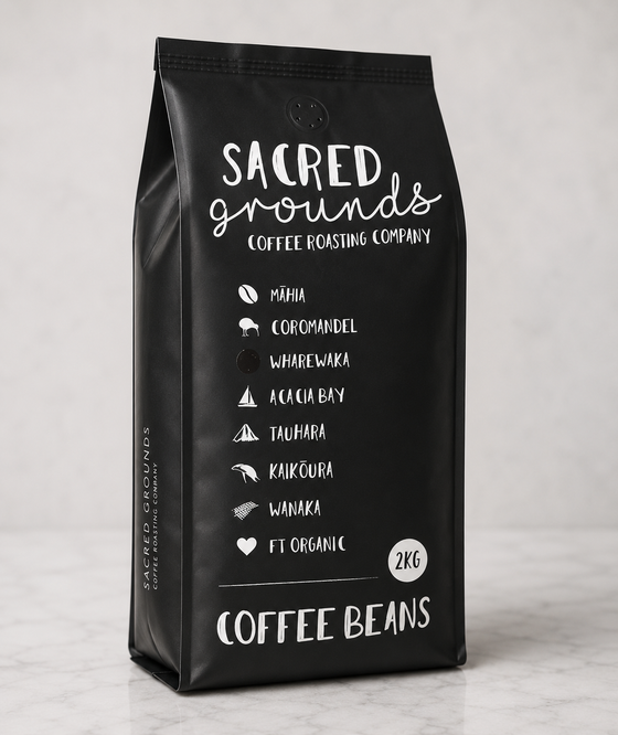 (DIS) Coffee Beans 2kg, Sacred Grounds