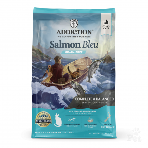 ADDICTION Salmon Bleu NZ Grain Free Dry Cat Food 4.5kg