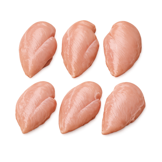 Tegel Chicken Breast, Skinless 2.5kg package, price per kg (average weight 1.8-2.8kg each)