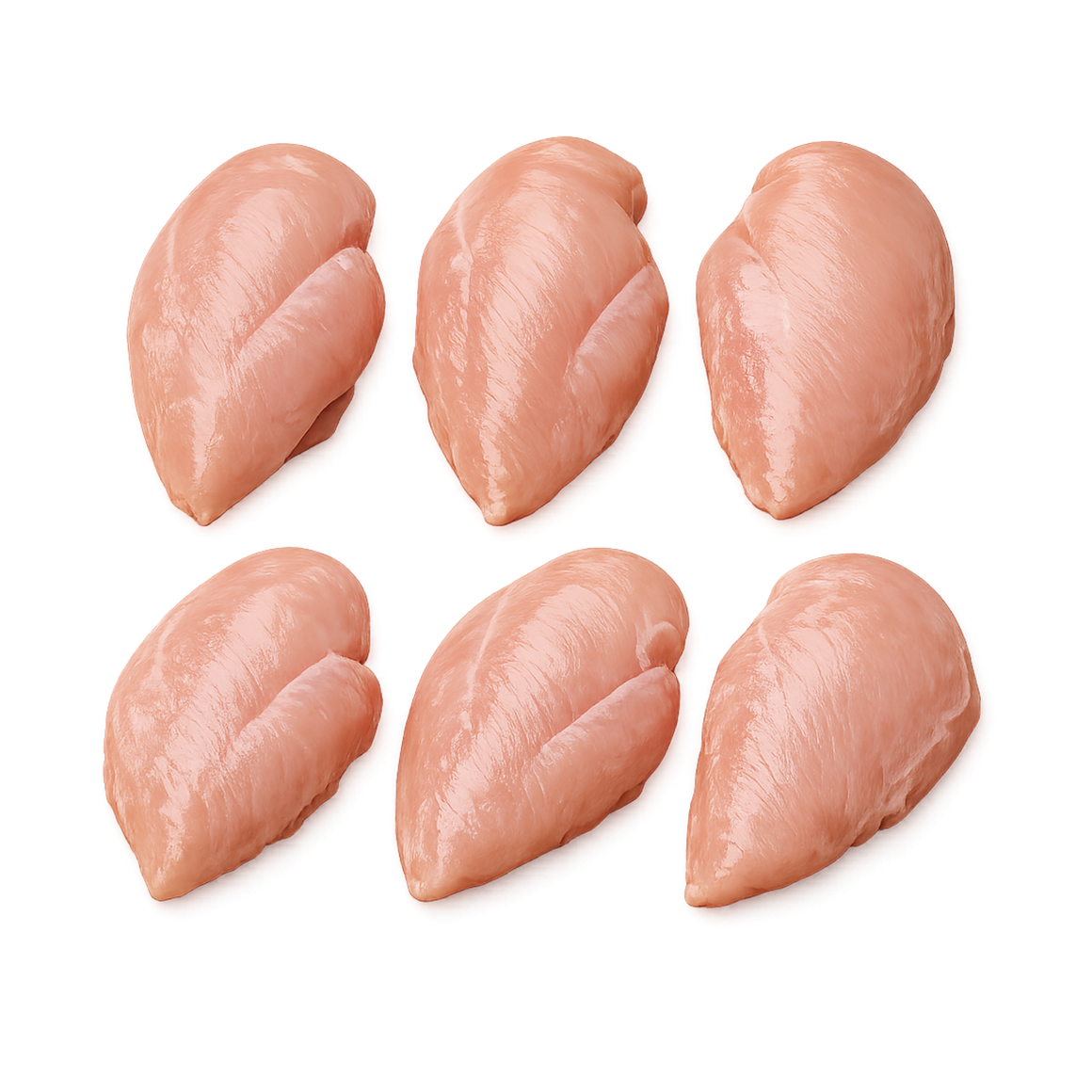 Tegel Chicken Breast, Skinless 2.5kg package, price per kg (average weight 1.8-2.8kg each)
