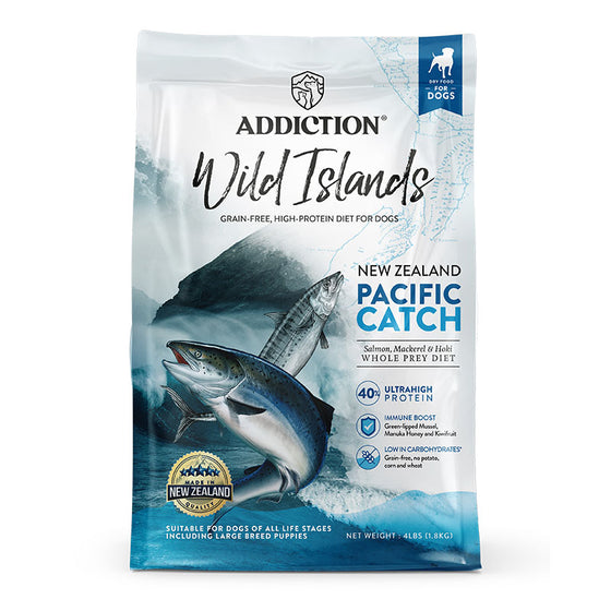 Addiction Wild Islands New Zealand Pacific Catch, Dry Cat Food 1.8kg