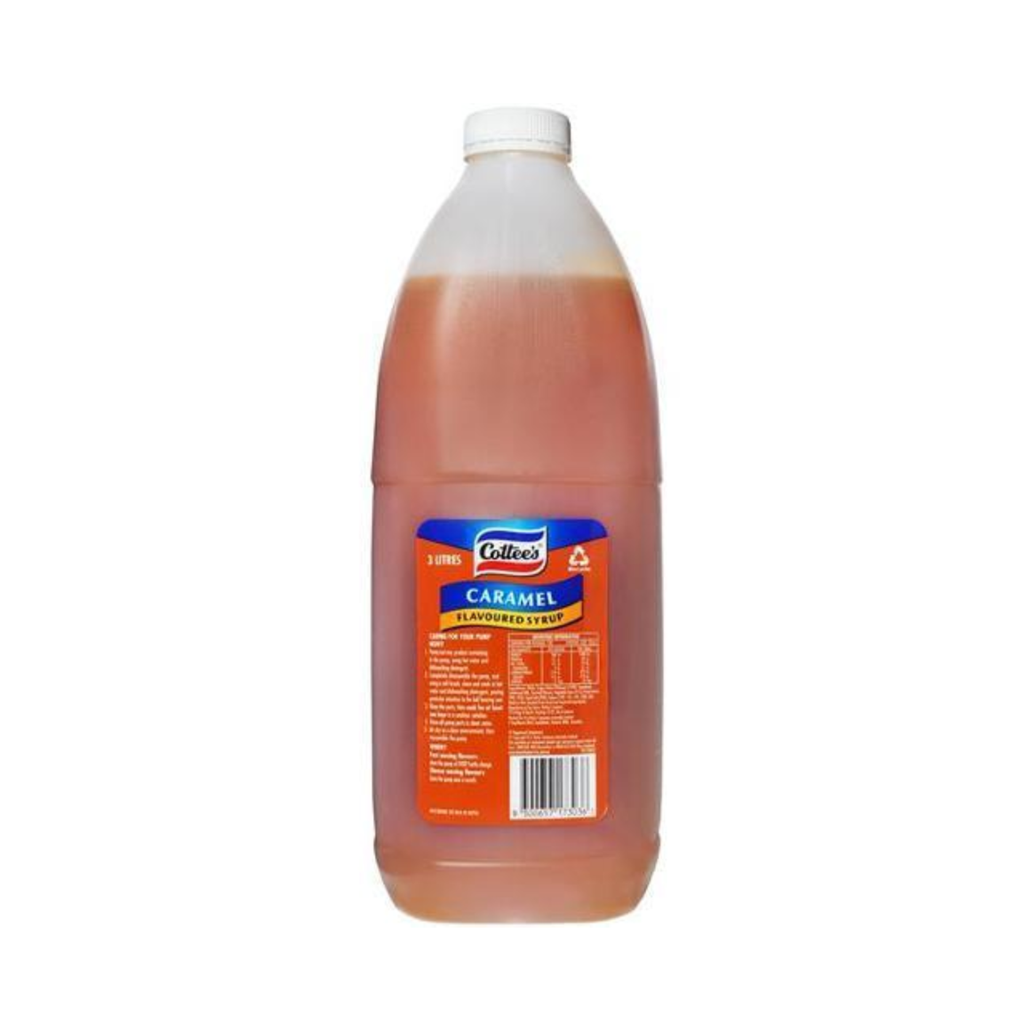 Syrup Caramel Topping Cottees, 3L