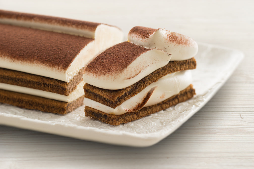 Traditional Tiramisu 1kg (Made in Italy) 14 Serves per Log