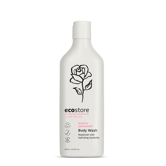 Ecostore Rose & Geranium Body Wash 400ml