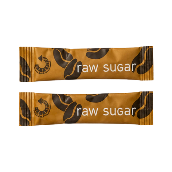 PCU, Cafe Style Raw Sugar Sticks x 2000
