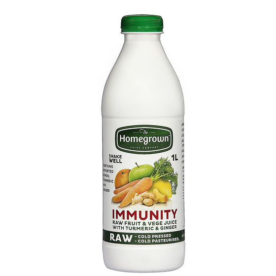 1L Homegrown IMMUNITY Fruit and Vege Juice, raw, cold pressed