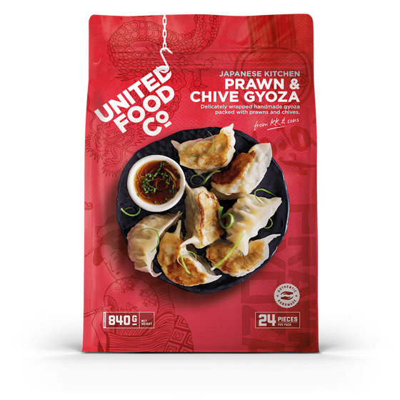 (2871) United Food Co  Chive & Shrimp Gyoza 24pieces 840g