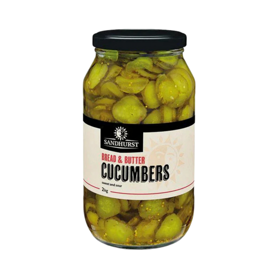 Sandhurst Bread N Butter Pickled Cucumbers 2kg