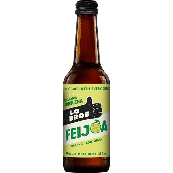 (DIS) Lo Bros organic kombucha feijoa 330ml