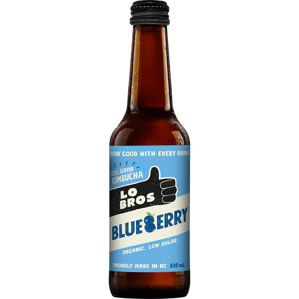 (DIS) Lo Bros organic kombucha blueberry 330ml