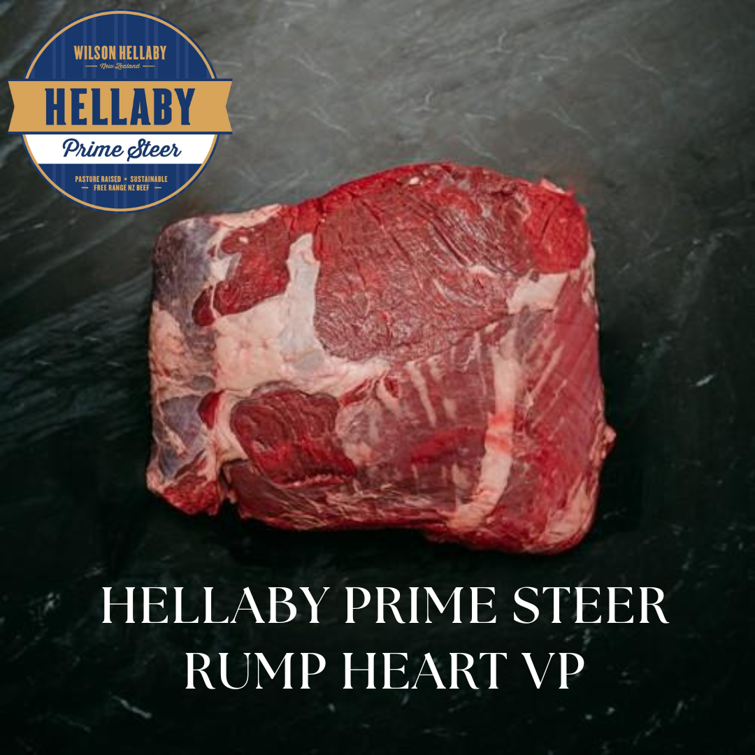 Hellaby Prime Steer Rump Heart VP average weight 3kg -3.5kg
