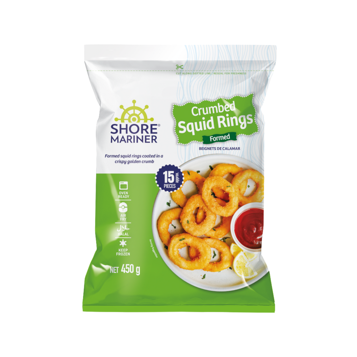 Squid Rings Crumbed  450g