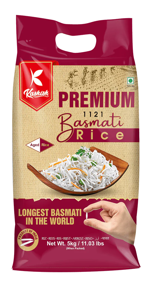 Kashish Premium Basmati Rice, 5kg