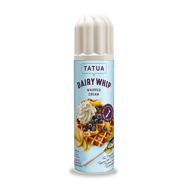 Tatua Whipped Cream, lightly sweet 250g