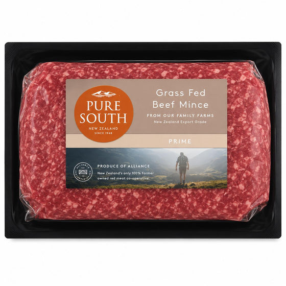 NZ Primary Pure South Beef Mince 1kg