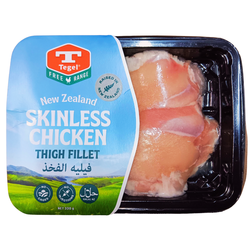 Tegel Free range Chicken skinless Thigh fillet 330g