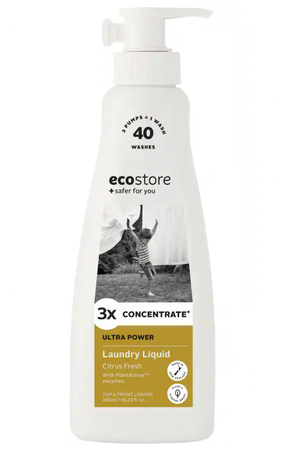 Ecostore Eucalyptus Laundry Liquid 3 x Ultra Concentrate 480ml