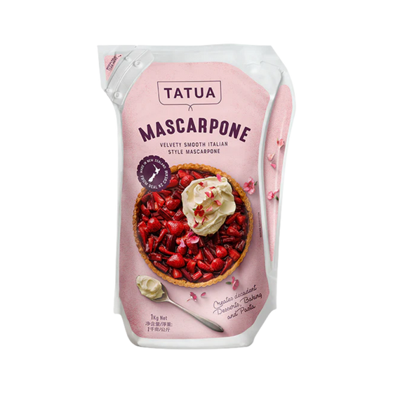 Tatua Mascarpone Cream Cheese 1kg (spread, savoury & dessert)